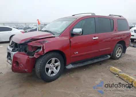 2006 Nissan Armada Se from USA, damaged, VIN 5N1AA08A66N732445